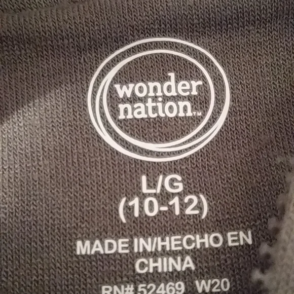 Wondernation 3 piece Hoodie with Masks, Youth Large (10-12) - Picture 4 of 4